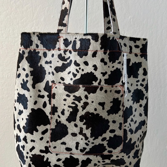 URBAN OUTFITTERS Calf Hair Tote Bag - Picture 3 of 10